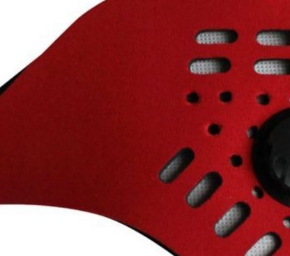 Strong Red Neoprene Pollution Mask - Image 2