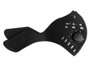 Black Neoprene Pollution Mask
