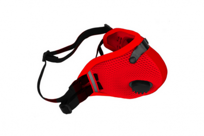 Air Mesh Dual Strap Mask (Red)